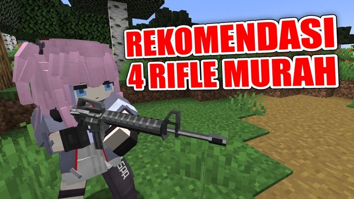 Rekomendasi 4 Rifle Murah buat Survival dan Hardcore! [ Minecraft Timeless and Classicz Zero ]