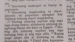 Pang Araw Araw na Talata.               Exodus 22:22-24