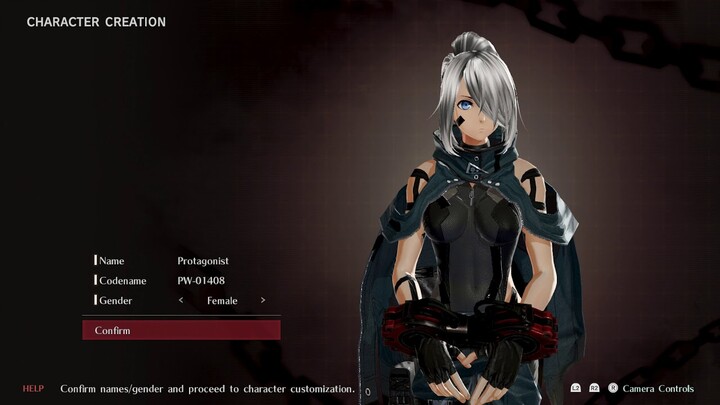 God Eater 3 Character Creation (All Options)