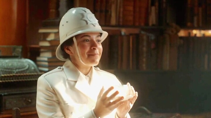 [Good Omens] There are a few scenes of the two actors acting opposite each other. Listening to the B