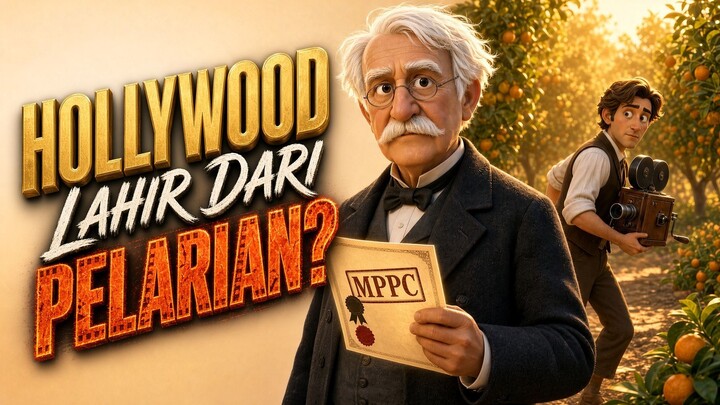 Hollywood Lahir karena Melarikan Diri dari Monopoli Paten Edison