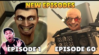 SKIBIDI TOILET 1 - 60 ALL EPISODES: Giant Spider Scientist Skibidi Toilet (Episode 60)