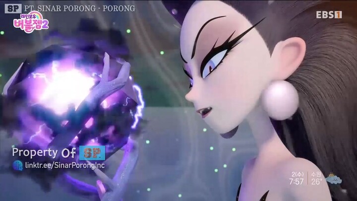 Invasion of Black Diamond | Rainbow Bubblegem Season 2 EP25 | Korean EBS1 | Mermaid Princess Cartoon