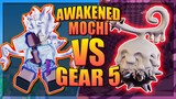Awakened Mochi vs Gear 5 Rubber Fruit in A One Piece Game