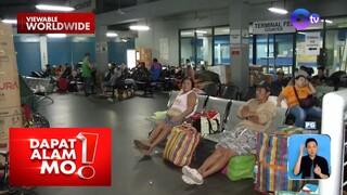 Nasa 7,000 pasahero, na-stranded sa iba’t ibang pantalan dahil sa Bagyong #AghonPH | Dapat Alam Mo!