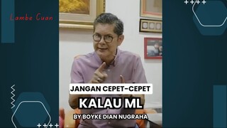 Dr. Boyke, kita manusia bukan ayam yg kalau berhubungan sat set. ingat masih ada foreplay