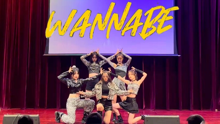 Tái hiện sân khấu wannabe cực mãn nhãn trong khuôn viên đại học! Đội cổ vũ cực đông! Tiếng hò reo kh