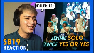 REACTION to SB19 dance cover of Solo by Jennie and Yes or Yes by Twice