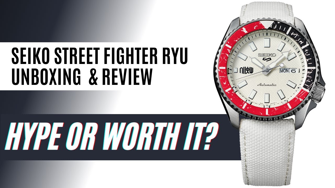 Seiko Street Fighter Ryu (SRPF19K1 