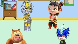 Teacher Sero and his classmates are playing hide-and-seek in the classroom