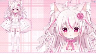 [Live 2D model display] The cute and astringent wolf [Hoshikawa Suzu]