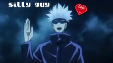 Gojo taking a pic of Fukishiro(I keep forgetting his name lololol)