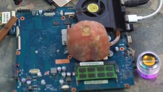 Turning a 20-yuan computer from a junkyard into a portable one!