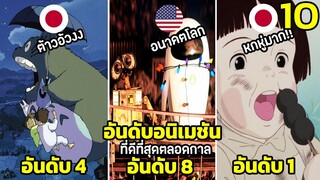 10 อันดับ ภาพยนตร์อนิเมชัน ที่ดีที่สุดตลอดกาล (ที่ 1 คุณคาดไม่ถึง) 2022