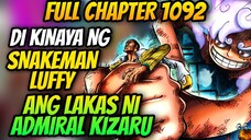 DAPAT KAYANG TAPATAN NG SUN GOD NIKA ANG BILIS NI KIZARU PARA MANALO! | ONEPIECE FULL CHAPTER 1092