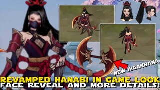 REVAMPED HANABI IN GAME LOOK AND NEW FACE IS FINALLY HERE! | NEW HIGANBANA AND NEW AGE? MLBB