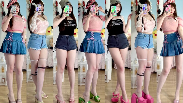 Pedas sampai nangis! 11 Pasang Sandal Hak Tinggi yang Bikin Kamu Susah Nolak Si Cewek Berkaki Montok