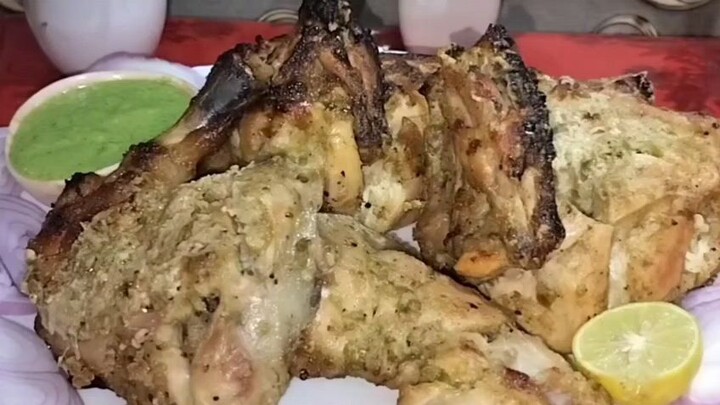 title : Chicken Thai chaar pees tandoori ! #chickenTandoori #viral #china