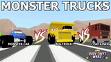 Dude Theft Wars | MONSTER TRUCK VS BIG TRUCK VS CONTAINER