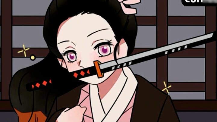 What if Nezuko was biting something else?