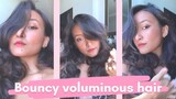 HOW TO GET BIG VOLUMIZED HAIR (easy and affordable)