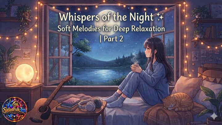 Whispers of the Night ✨ Soft Melodies for Deep Relaxation | Part 2