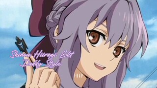 【AMV】Shinoa Hiiragi Edit  (DADDY STYLE)