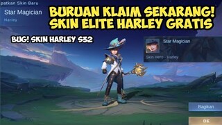 BURUAN! CARA MENDAPATKAN SKIN ELITE HARLEY TERBARU STAR MAGICAN SEASON 32 MOBILE LEGENDS