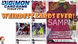 The Weirdest Digimon TCG Cards Ever! 15,000 DP Digitama!? (Digimon TCG News - Digital Hazard (EX2))