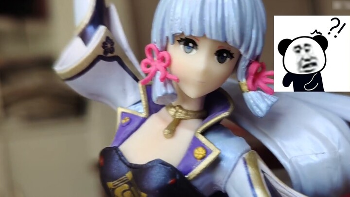 Taobao 120 new Kamisato Ayaka action figure comparison review