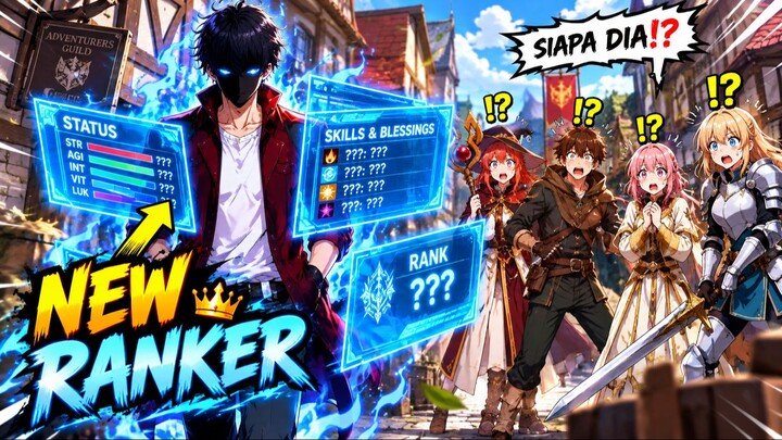Dia TIDUR 9.967 Jam di dalam Game dan Mendapatkan Peringkat #1 dengan Kelas Rahasia! - Rekap Manhwa