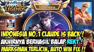 DETIK-DETIK LEOKOCE TOP 1 GLOBAL CLAUDE! MM AUTO WIN DI ESPORTS INDONESIA!