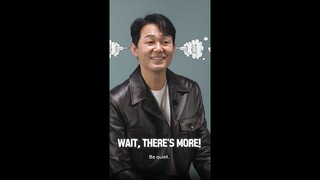 How to perfect a killer villain smirk by Park Sung-woong | Ask Me Anything | Bloodhounds [ENG SUB]