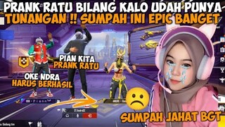 PRANK AMURE RATU GUA UDAH PUNYA TUNANGAN DIJODOHIN SAMA BOKAP !! - EPIC MOMENT