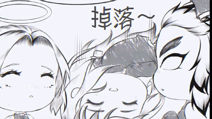 อุซุย โทมิโอะที่เพิ่งเจอพี่ชายเสร็จแล้ว ยิ้มแย้มแจ่มใสโบกมือทักทายทุกคน