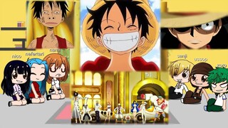 Past One Piece react to Luffy (& also little of them)~Read Description