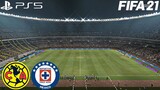 (PS5) FIFA 21 Club America vs Cruz Azul (4K HDR 60fps) LIGA MX FULL MATCH PREDICTION HIGHLIGHTS