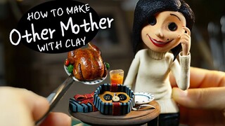 [Pembuatan Tanah Liat] Film yang bagus untuk tahun baru · Ghost Mother Clay Making - Ayam panggangny