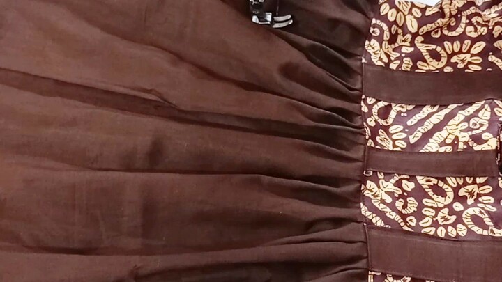 ছবি দেখে তৈরি করলাম বেবি ড্রেস। #babydress #babyfrock #sewing