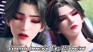 RI 75||Li Muwan Jd Tua & Sekarat😭||Wang Lin berusaha keras untuk menyelamatkan istrinya😭