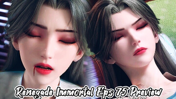 RI 75||Li Muwan Jd Tua & Sekarat😭||Wang Lin berusaha keras untuk menyelamatkan istrinya😭