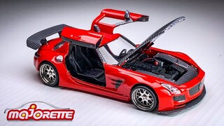 JDP transforms French Navigator - Fully open Mercedes Benz SLS - Jakarta Diecast Project