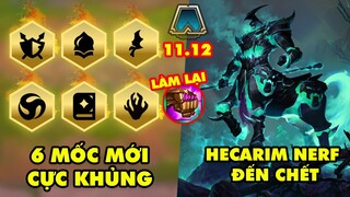 TOP 6 thay đổi quan trọng nhất trong ĐTCL 11.12: Hecarim bị nerf đến chết, 6 Mốc kích hoạt mới hot