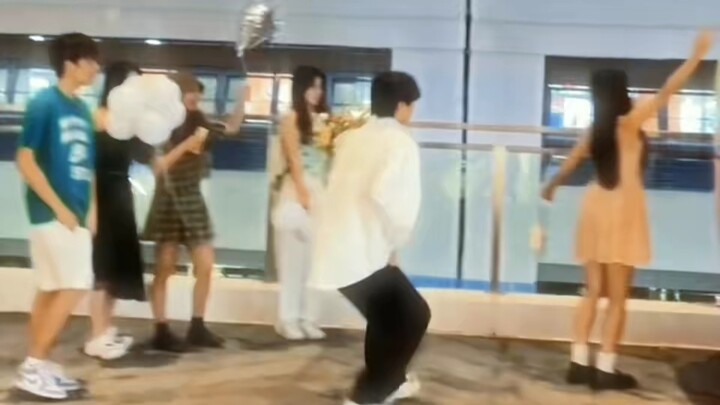 The Bride’s Floral Wedding Dress~