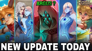 ARGUS NEW SKIN❓ - NEW HERO NOVARIA & ARLOTT - UPCOMING EVENT | Mobile Legends: Bang Bang #whatsnext