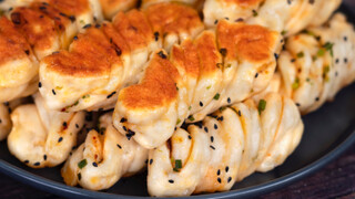 Bawahnya renyah keemasan, empuk dan lezat, sarapan dengan cara ini sungguh harum! Wajib dimiliki ole