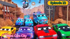 Hero Cars City (Episode 23) The Real Justice Metal