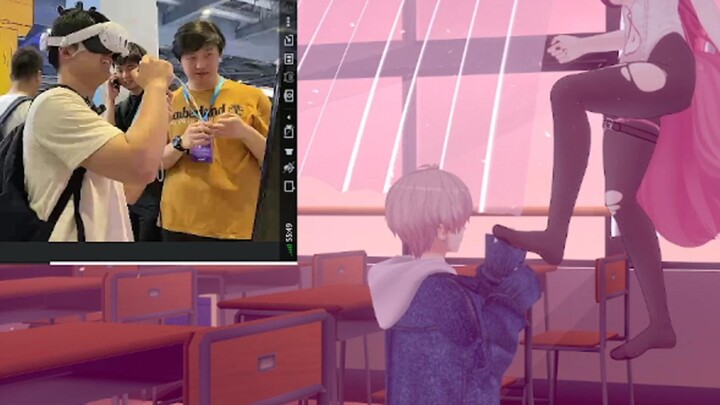 Interaksi langsung virtual streamer 2024BW benar-benar gila!!!