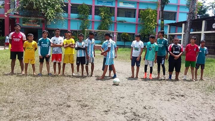 my first football play