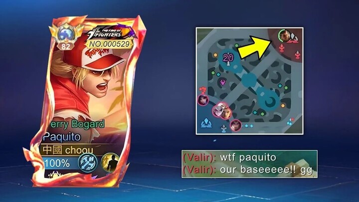 THIS IS THE REASON WHY DON’T UNDERESTIMATE PAQUITO DAMAGE - MLBB
